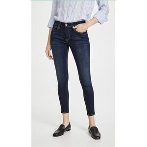 Rag & Bone Cate High-Rise Ankle Skinny Carmen Wash Size 28